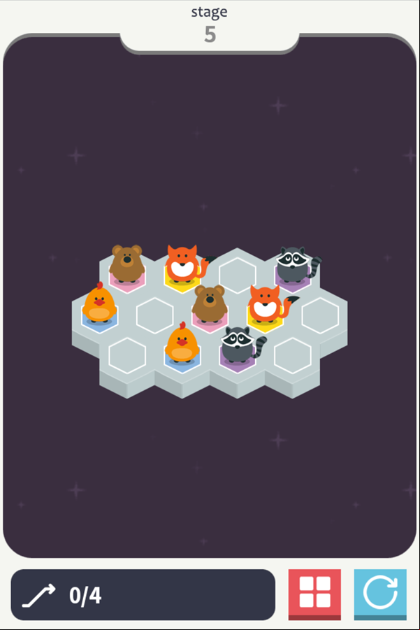 Animalines Game Screenshot.