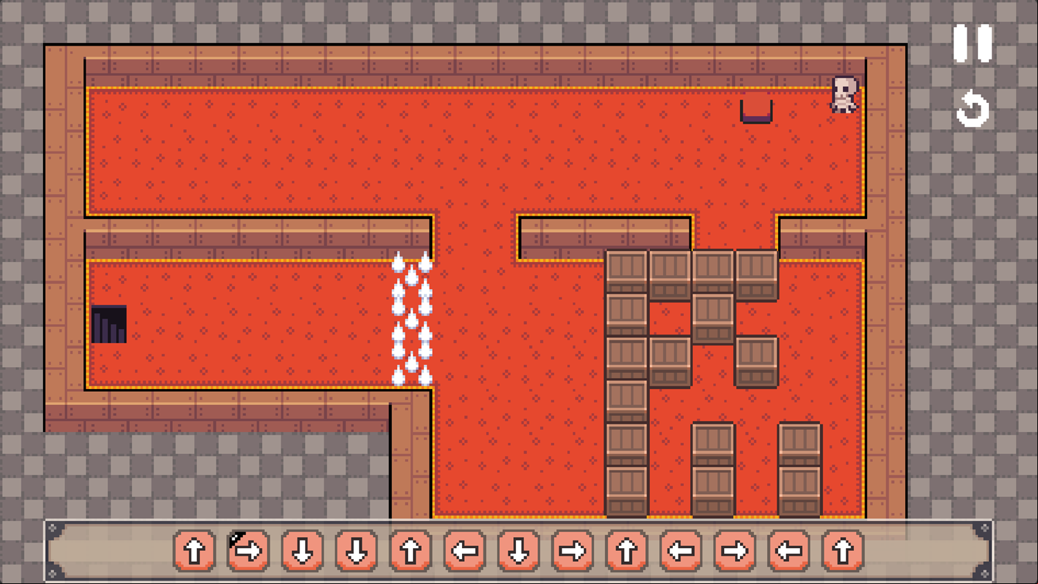 Arrow Path Quest Game Level Challenge Screenshot.