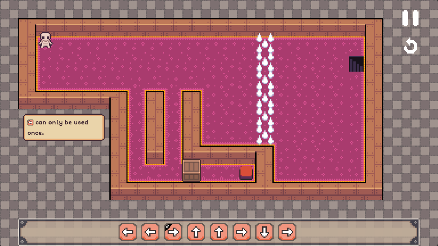 Arrow Path Quest Game Level Progress Screenshot.
