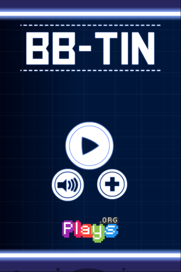 BB-TIN Game Welcome Screen Screenshot.
