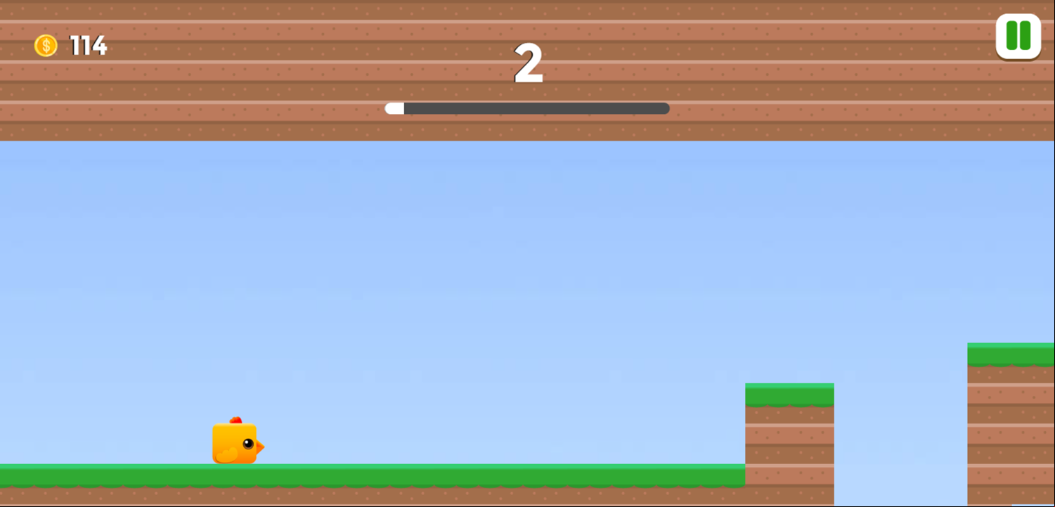 Bird Bump Game Screenshot.