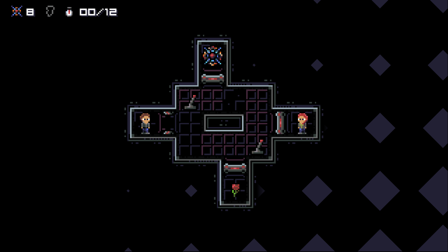 Blaze of Affection Game Level 1 a Little Warm Up Screenshot.