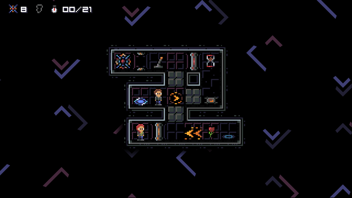 Blaze of Affection Game Level 20 Spun Right Round Screenshot.