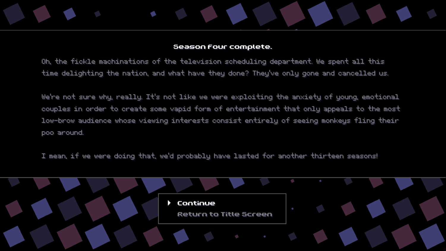 Blaze of Affection Game season Four Complete Screen Screenshot.