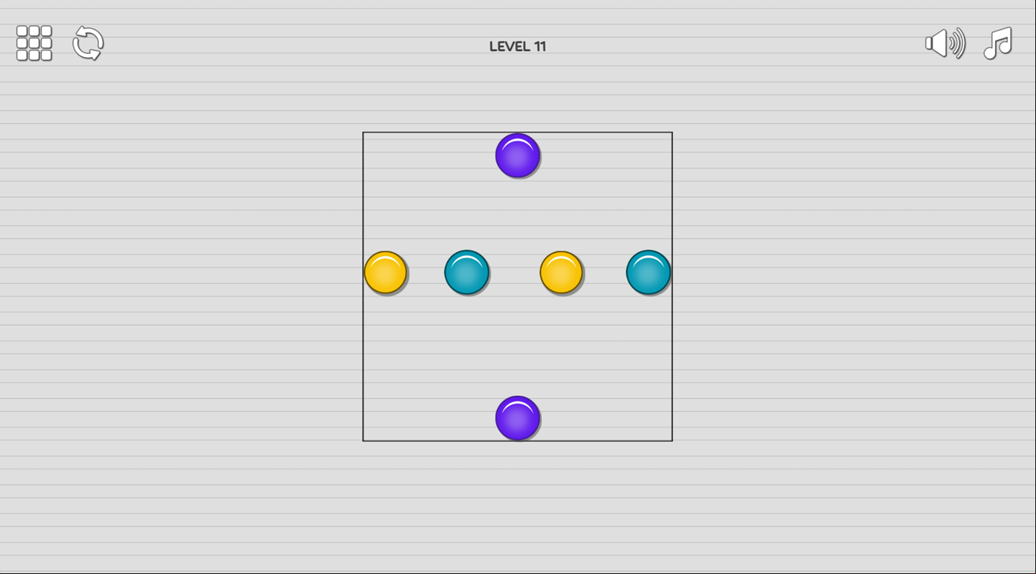 Color Connect Game Next Level Screenshot.