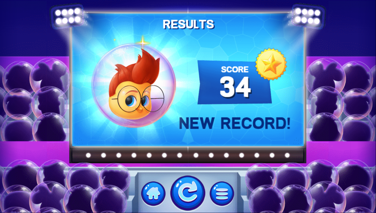 Disney Bounce Game Basketball Screenshot.