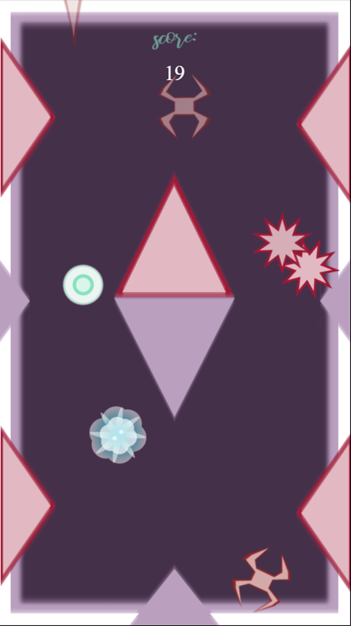Dodge Falling Objects Game Continue Screenshot.