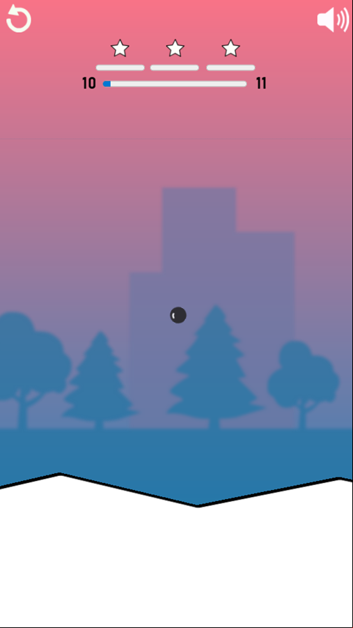 Draw Surfer Game Level Start Screenshot.