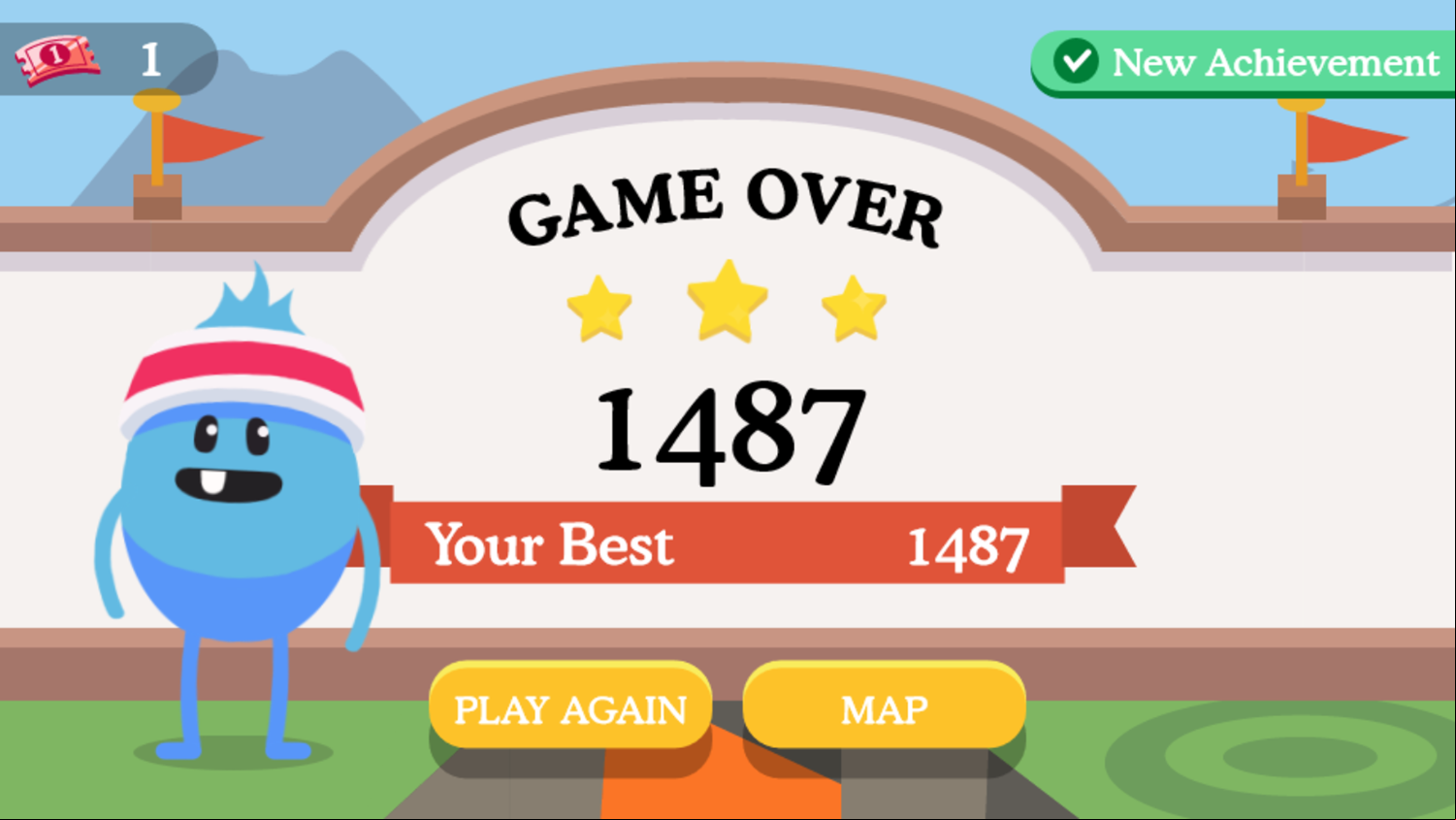 Dumb Ways to Die 2 The Games Game Score Screenshot.
