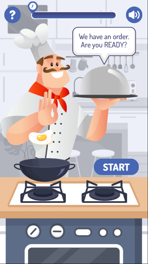 Flip Em All Game Welcome Screen Screenshot.
