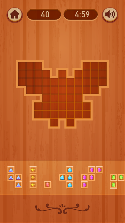 Gemdoku Game Level Start Screenshot.