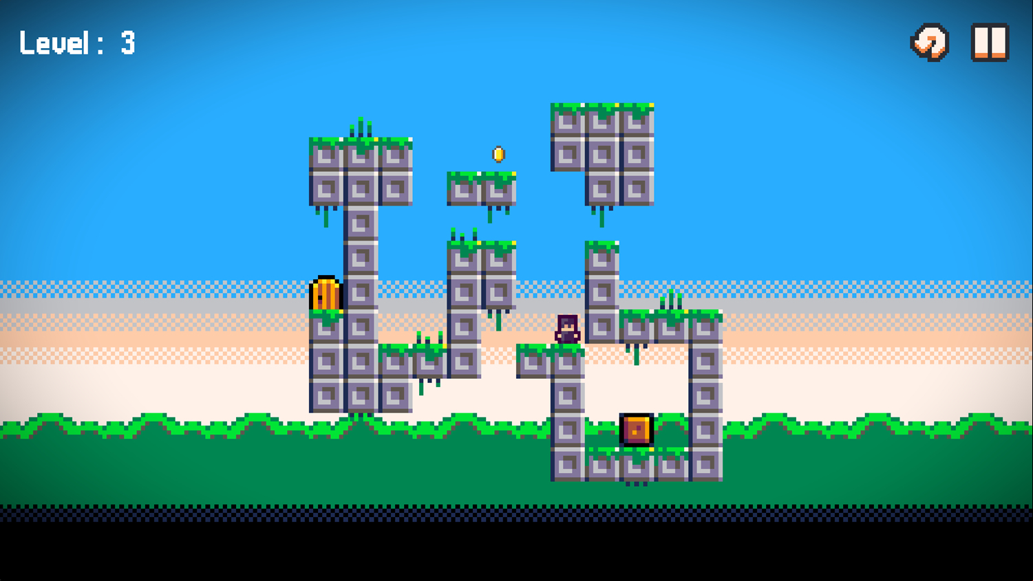 Gravity Escape Game Next Level Screenshot.
