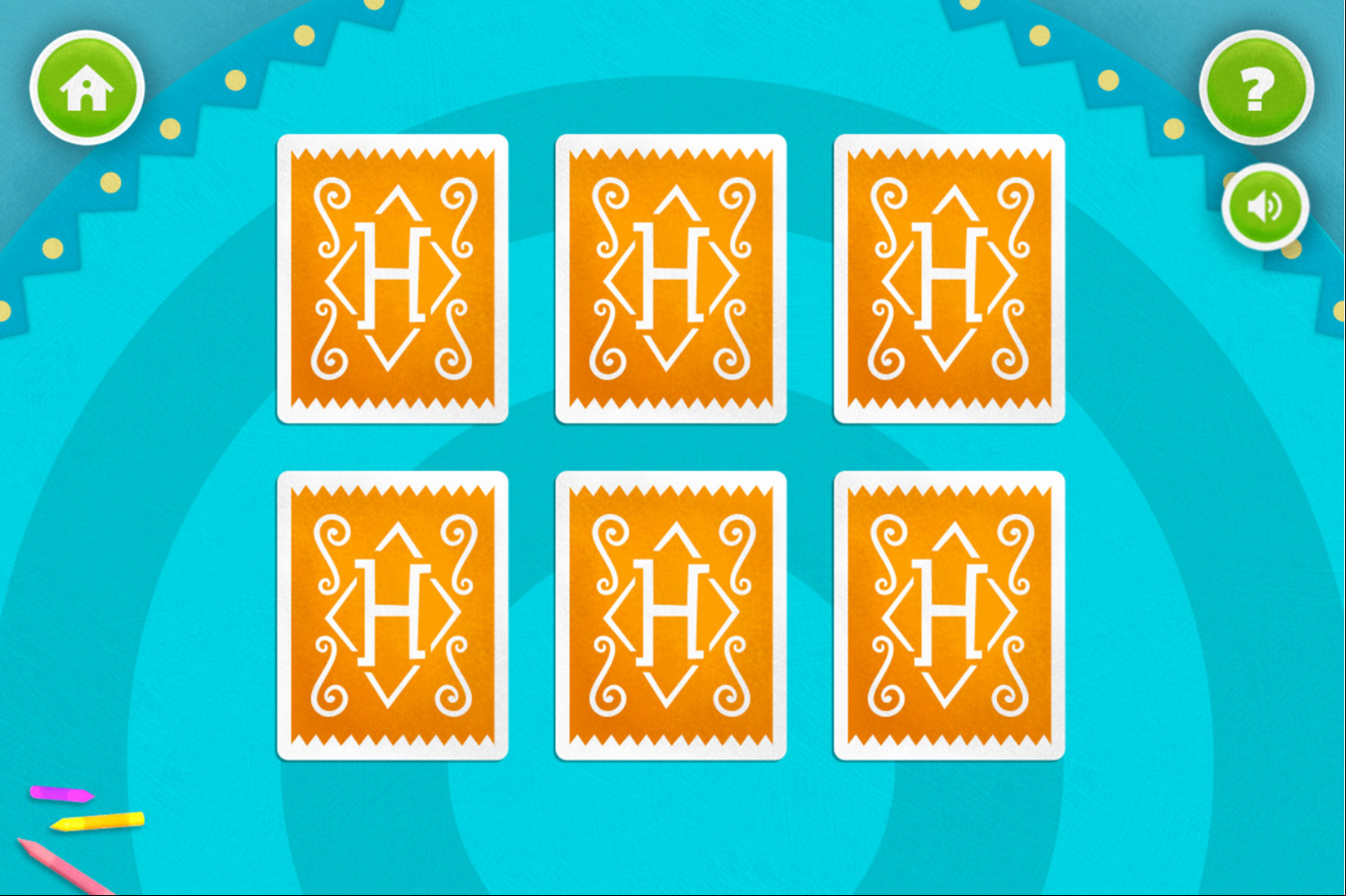 Henry Hugglemonster Henry's Hugglematch Game Level Start Screenshot.
