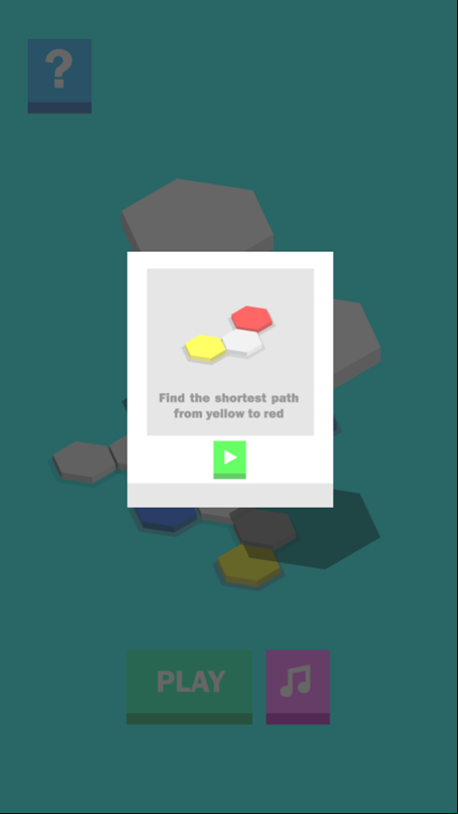 Hexa Path Game How To Play Screenshot.