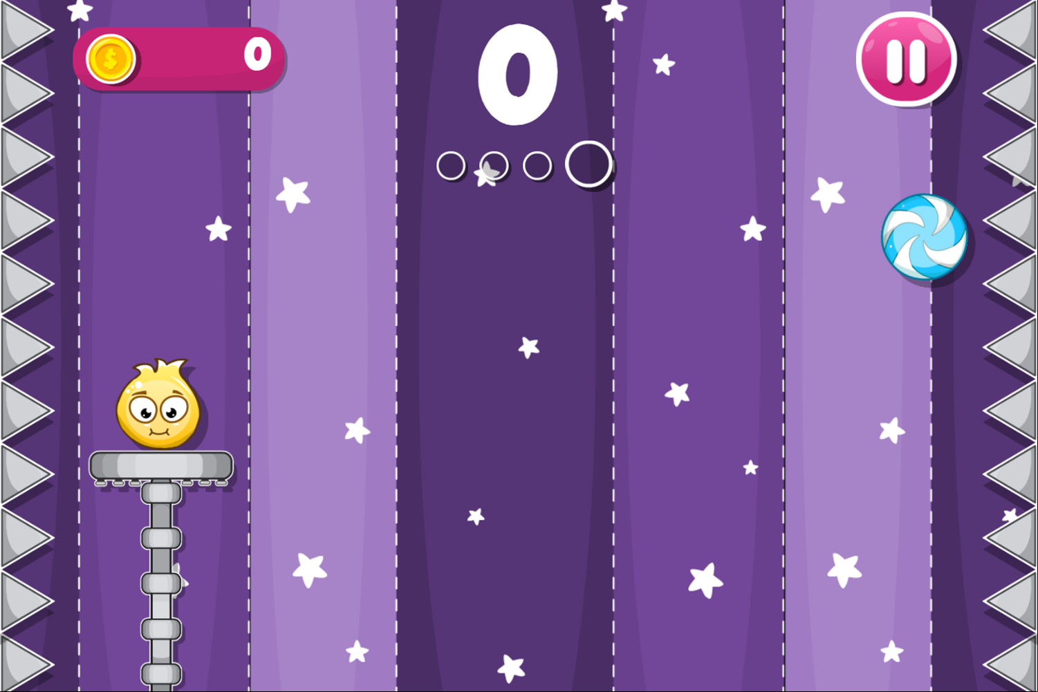 Jelly vs Candy Game Start Screenshot.
