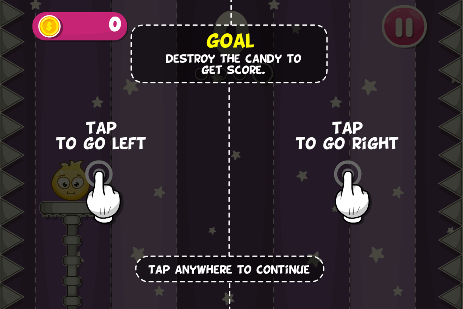 Jelly vs Candy Game How To Play Screenshot.
