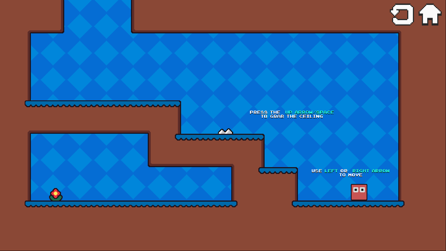 Joe Jumper Game How to Play Screen Screenshot.