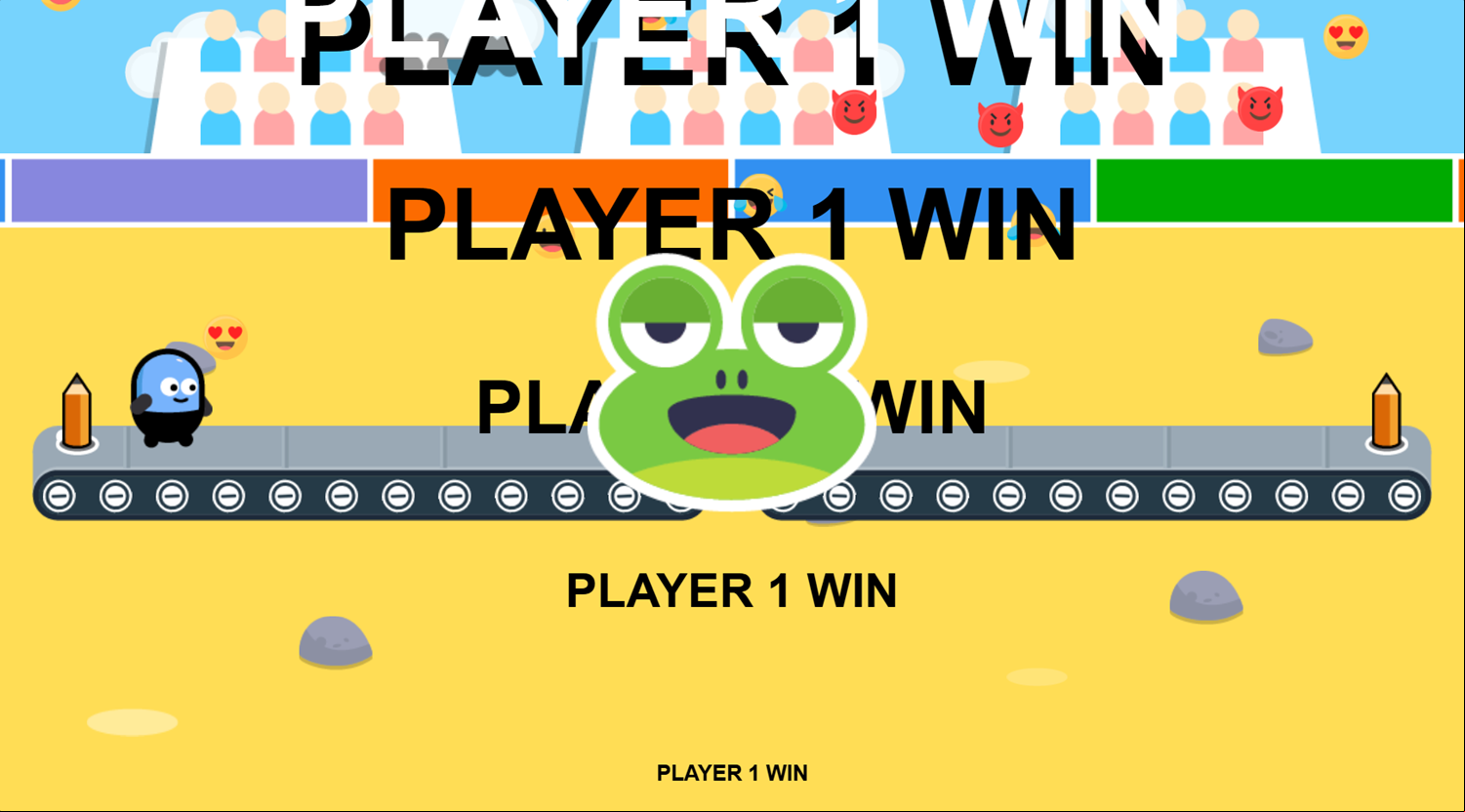 Jump Jump Game Player Win Screenshot.