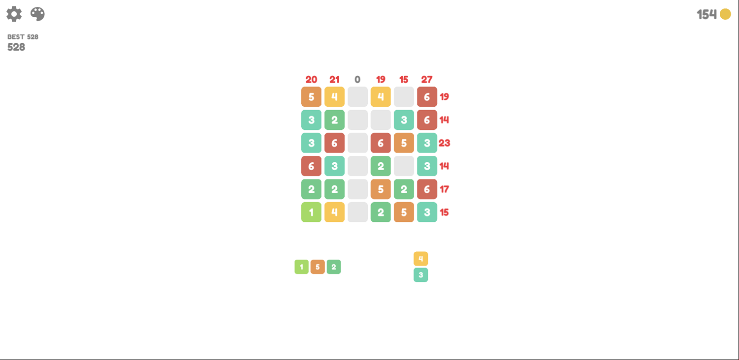 Make 10 Game Last Move Screenshot.