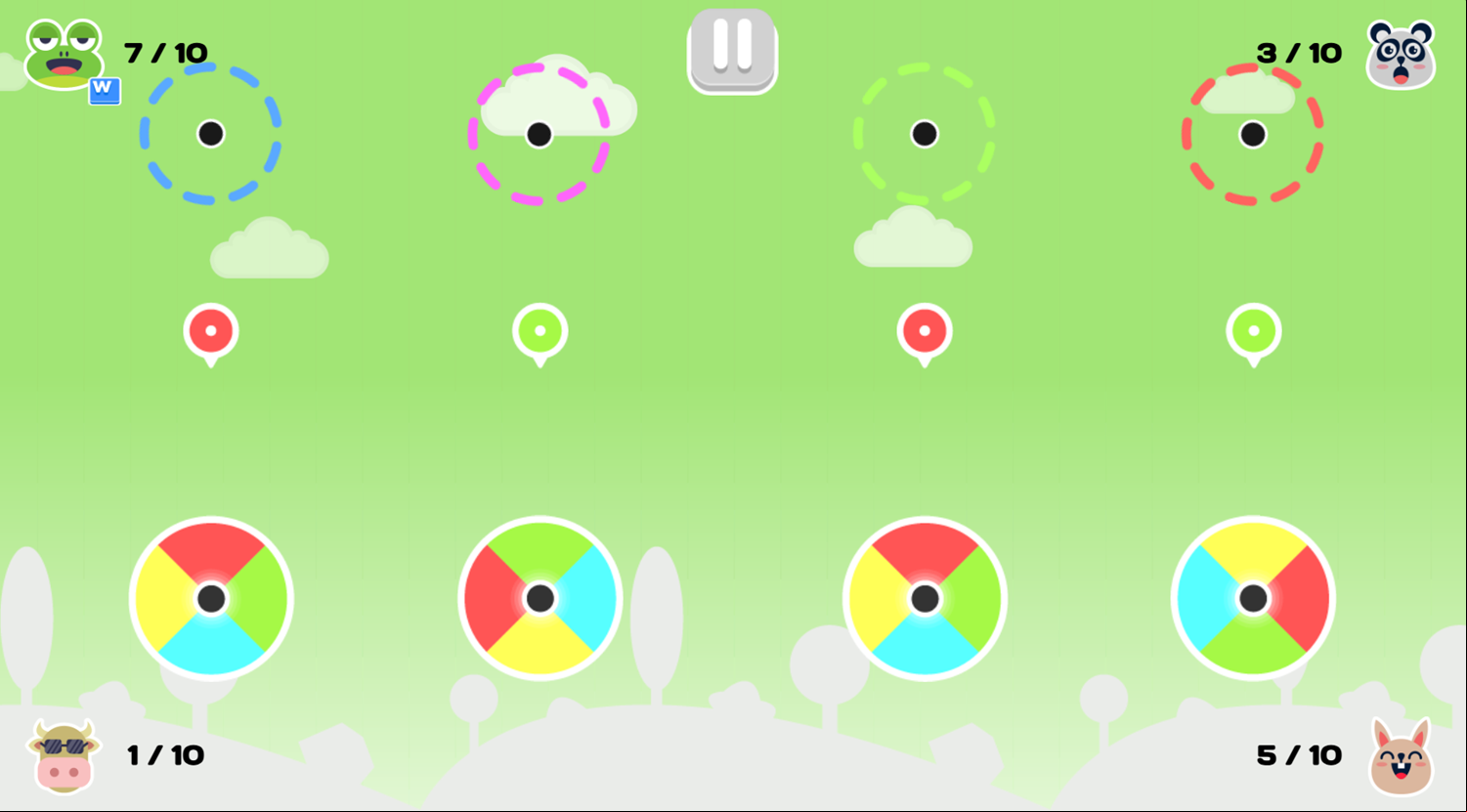 Match Color Game Play Screenshot.