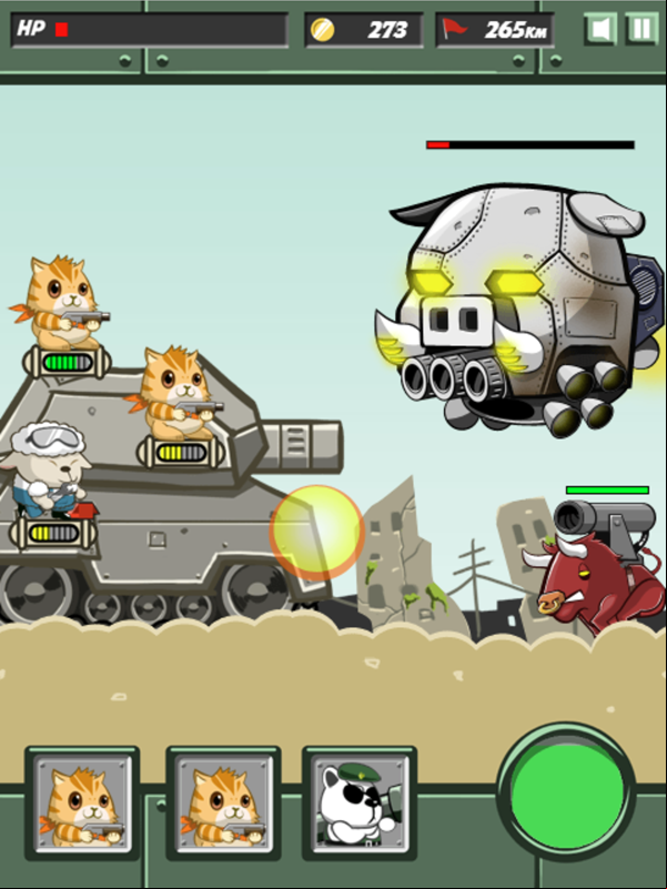 Metal Animal Gameplay Screenshot.