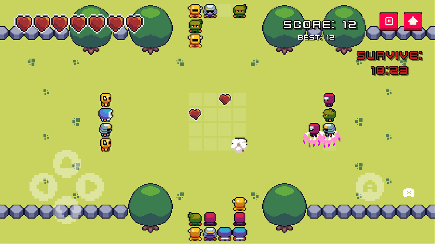 Metamorphosis Survivor Game Play Screenshot.