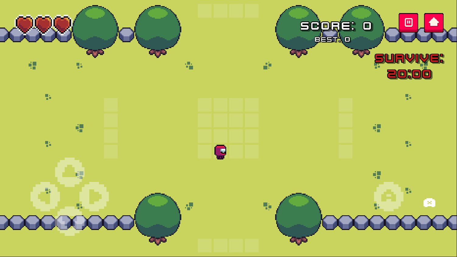 Metamorphosis Survivor Game Start Screenshot.