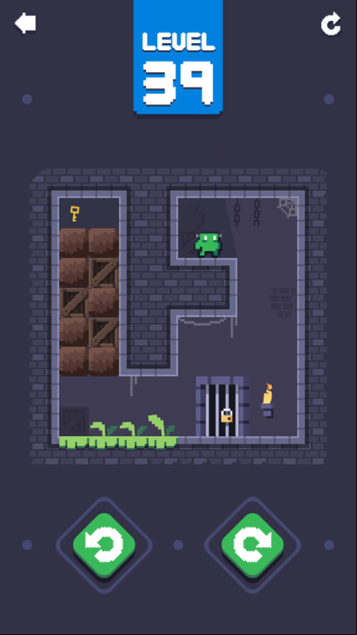 Monster Escape Game Level Challenge Screenshot.