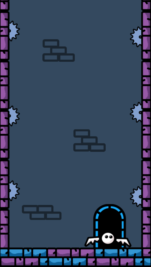 My Precious Game Level With Moving Wall Blades Screenshot.