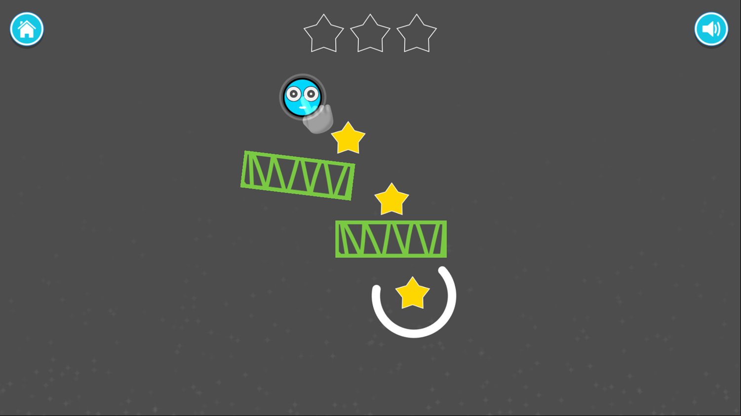 Newton Garage Game Level Start Screenshot.