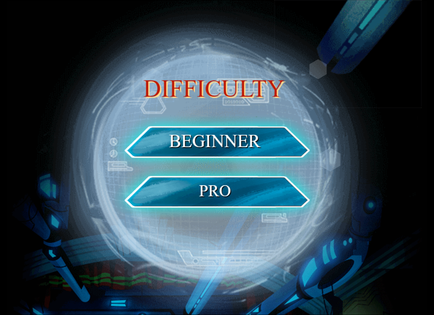 Penn Zero Part Time Hero Zap Trap Game Difficulty Select Screenshot.