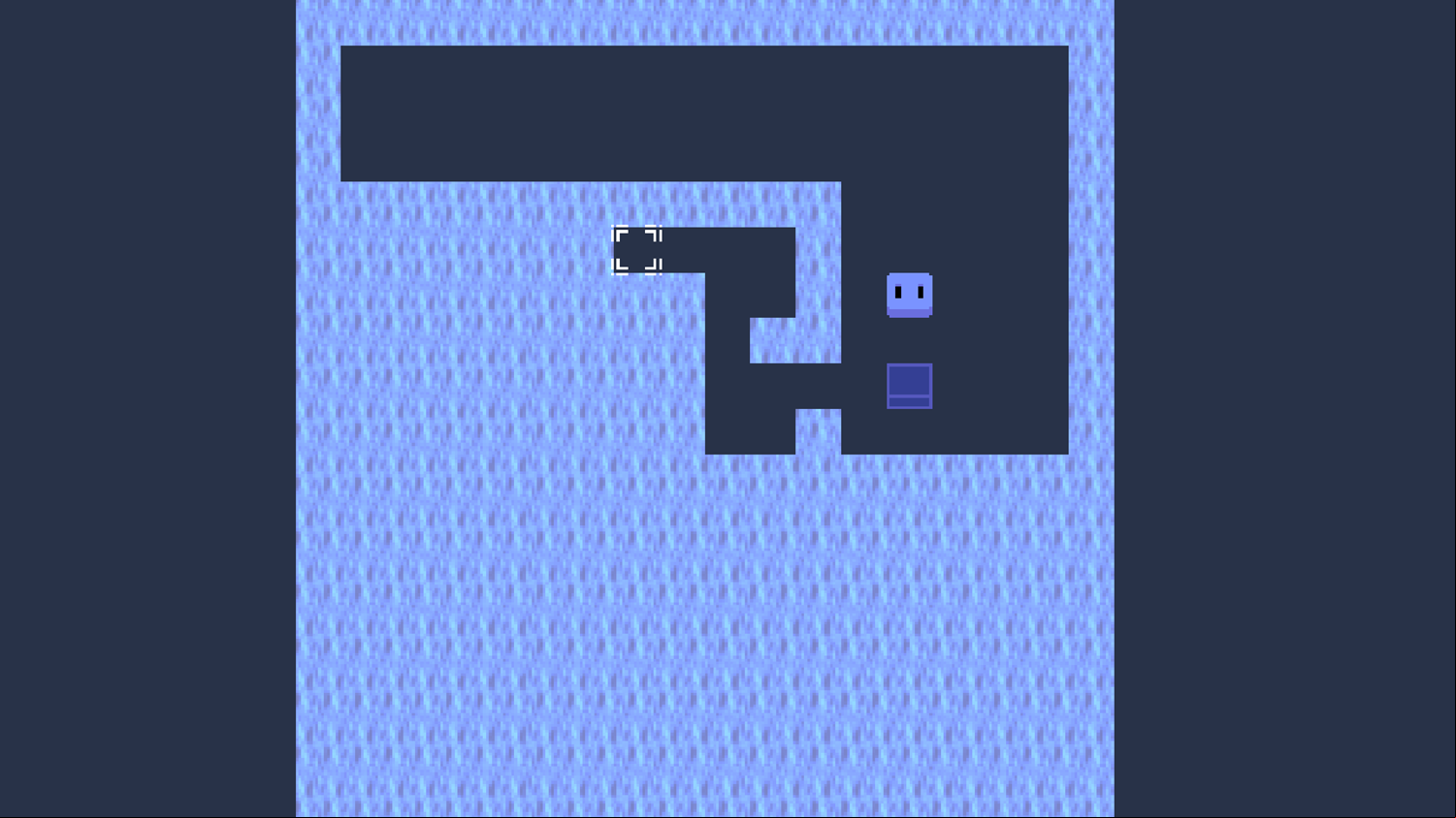 Physics Breaking Boxes Game Start Screenshot.