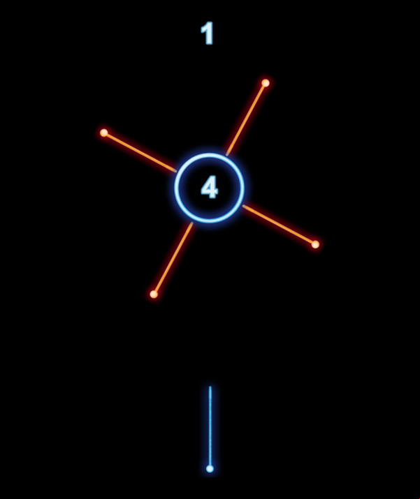 Pins Pins Game Start Screenshot.