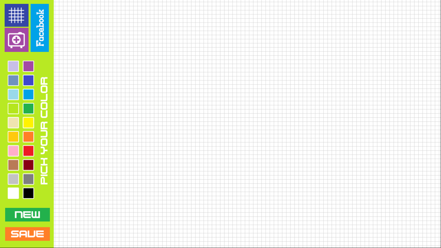 Pixel Master Game Welcome Screen Screenshot.
