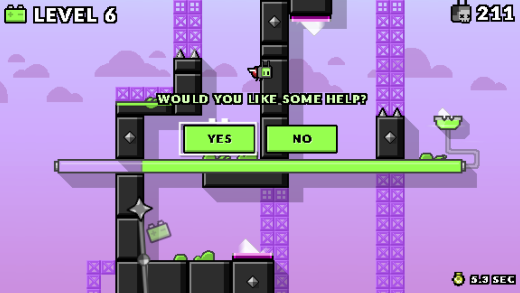 Plug Me Portals Game Help Screenshot.