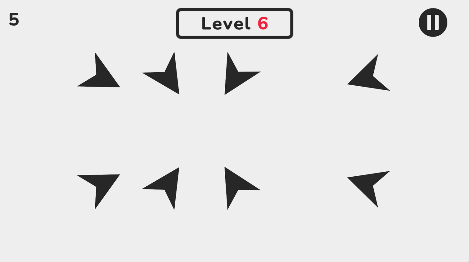 Point Game Level Progress Screenshot.