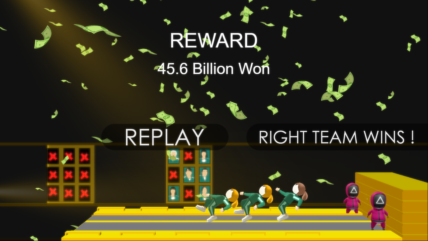 Rope Challenge Game Game Won Screenshot.