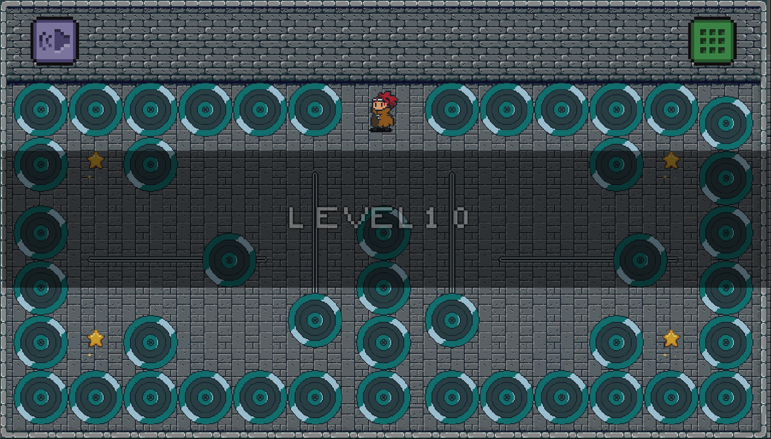 Saw Room Game Level Progress Screenshot.