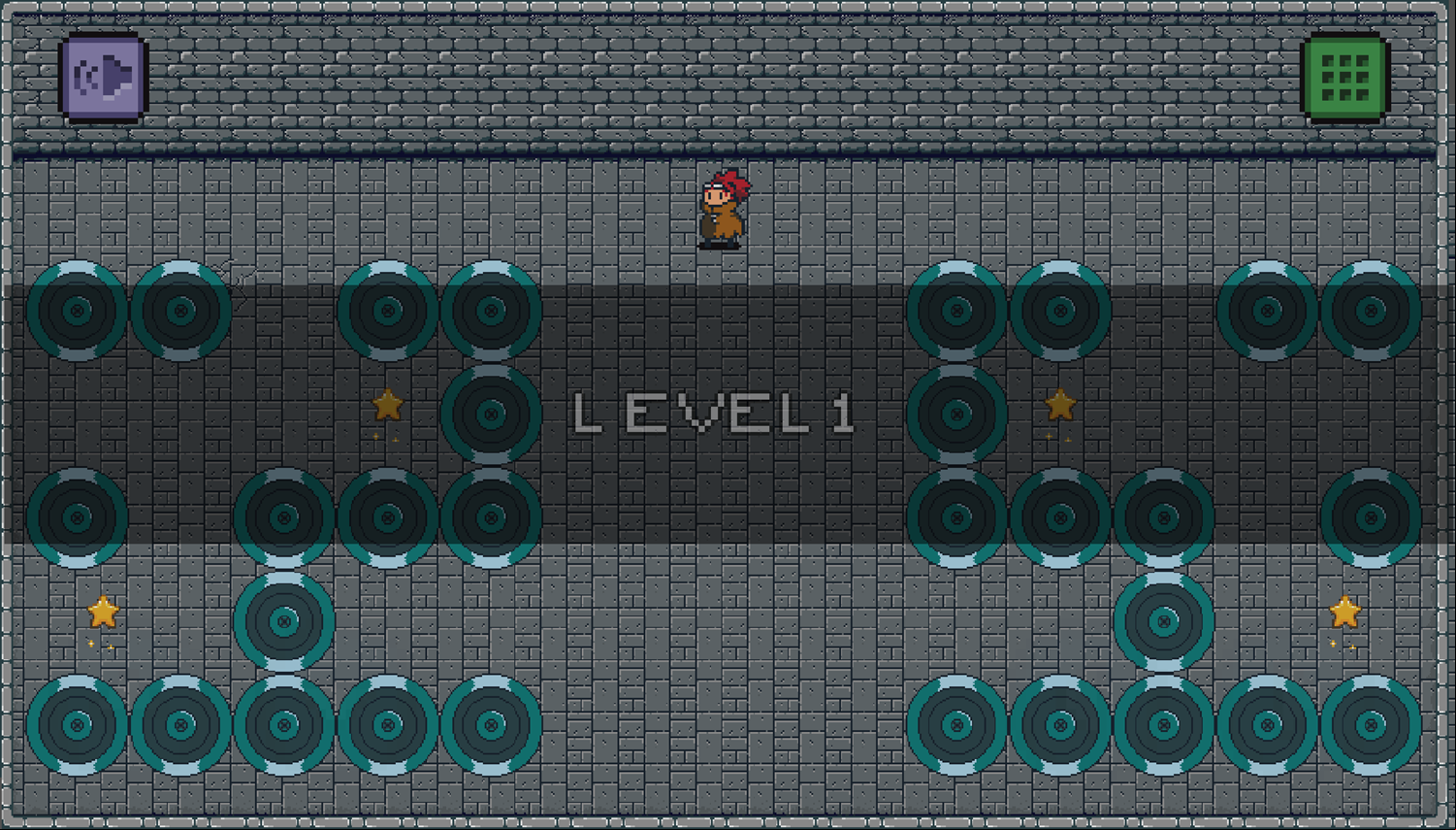 Saw Room Game Level Start Screenshot.
