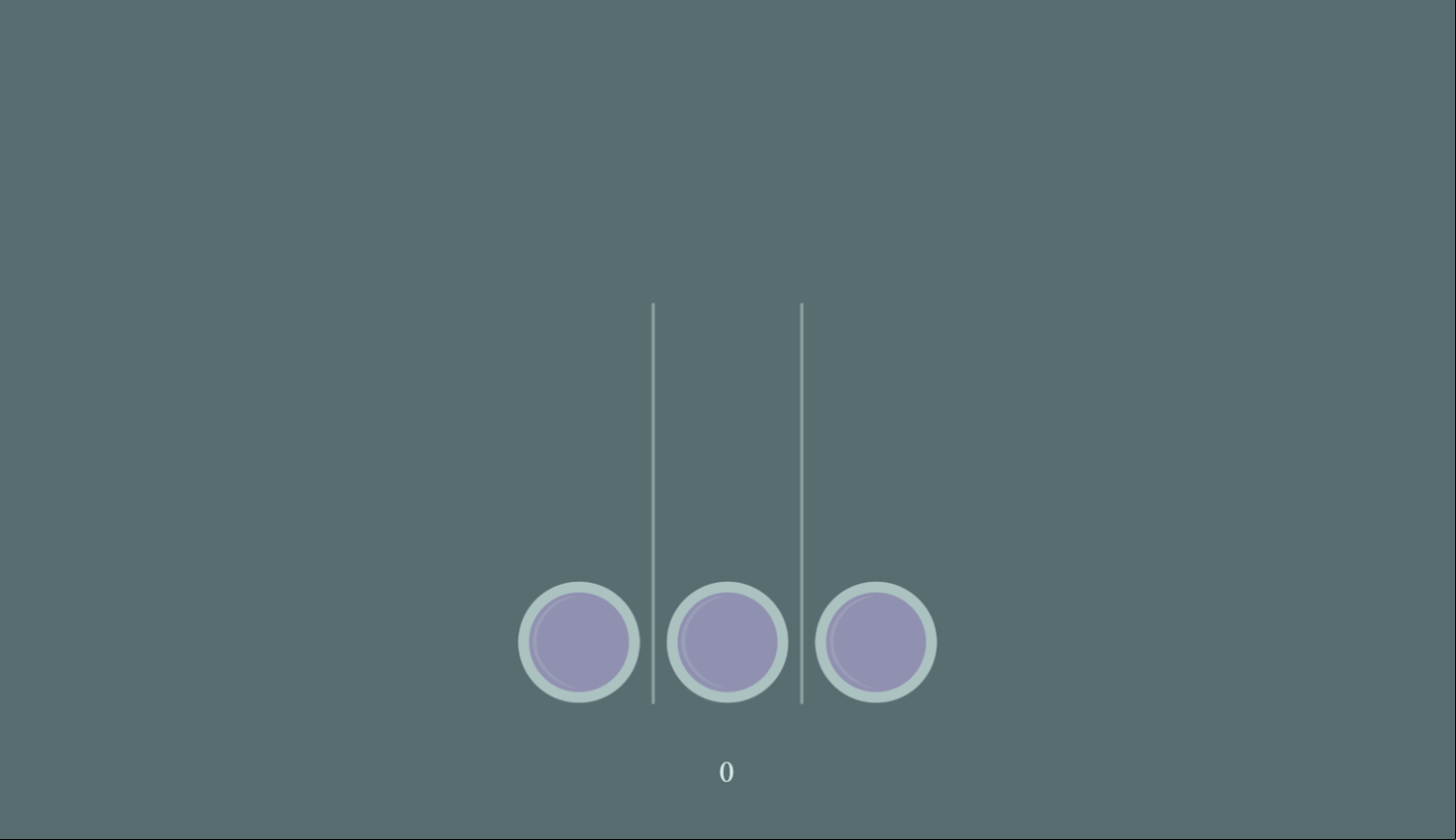 Shapes Game Start Screenshot.