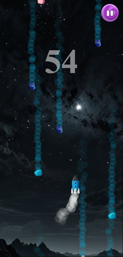 Space Fight Game Play Screenshot.