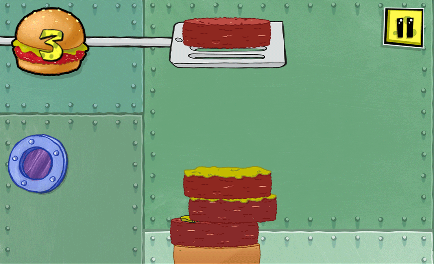 Spongebob Squarepants Bedtime in Bikini Bottom Game Screenshot.