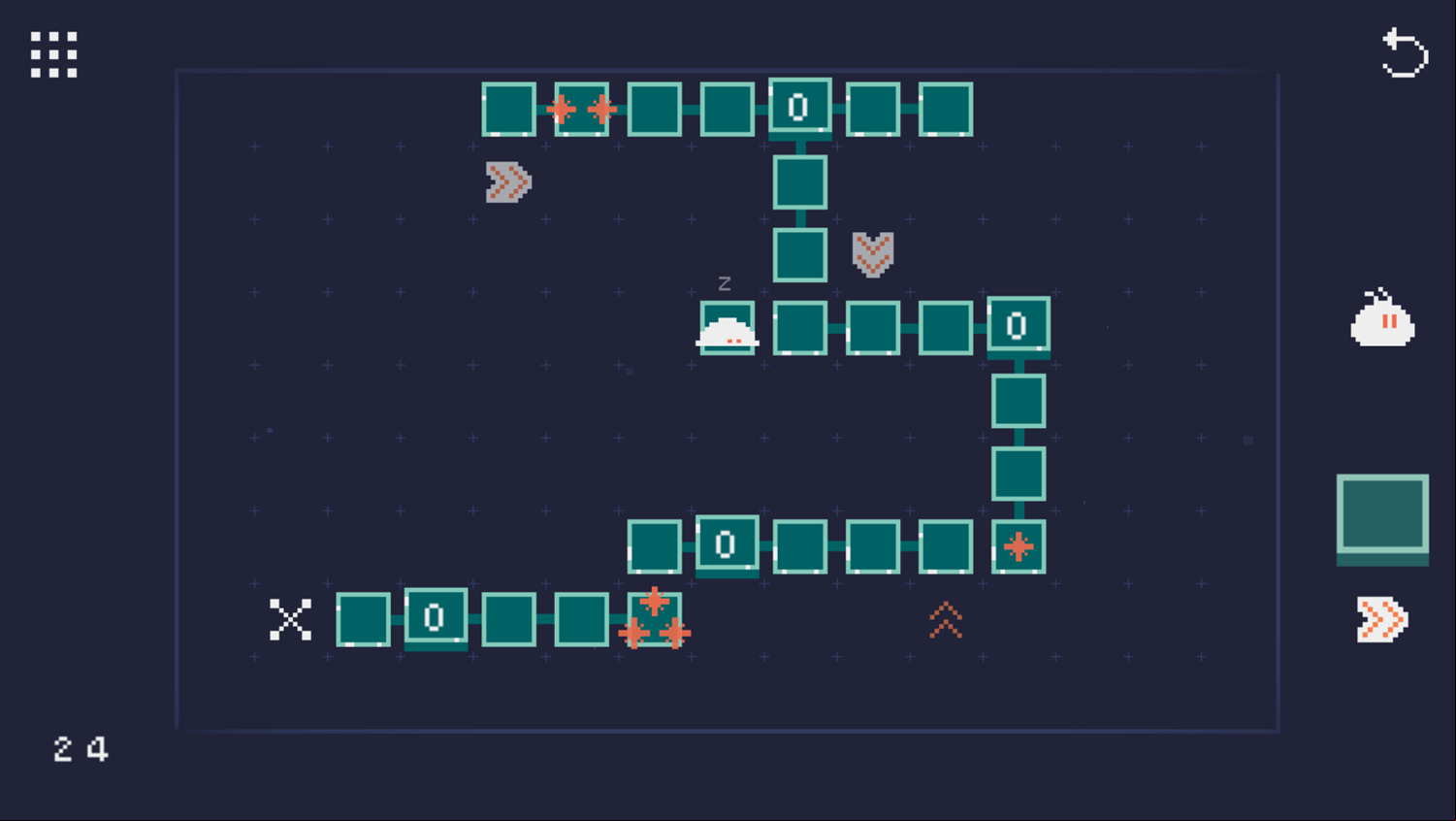 Star Collector Game Level 24 Screenshot.