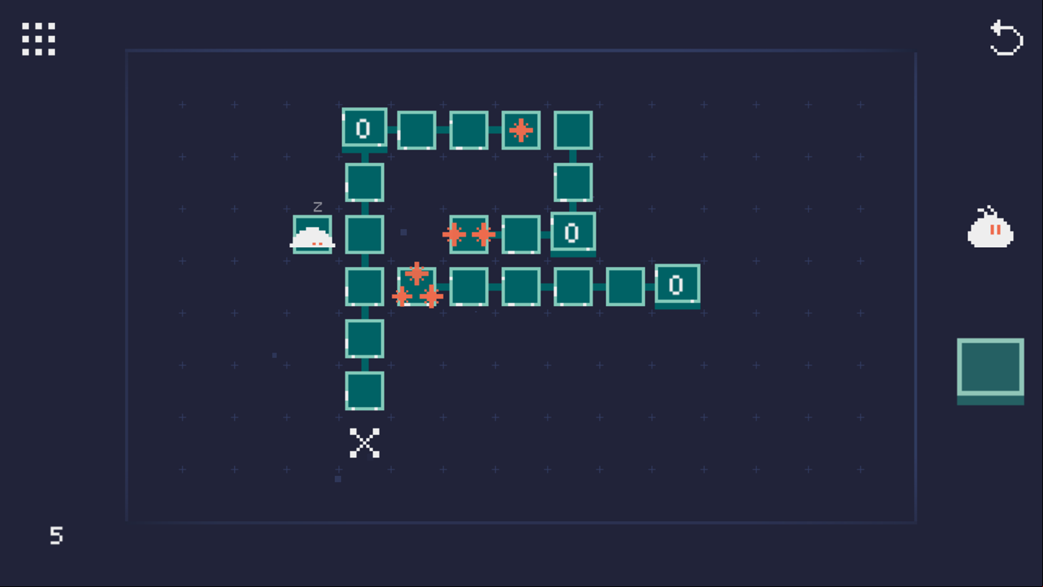 Star Collector Game Level 5 Screenshot.