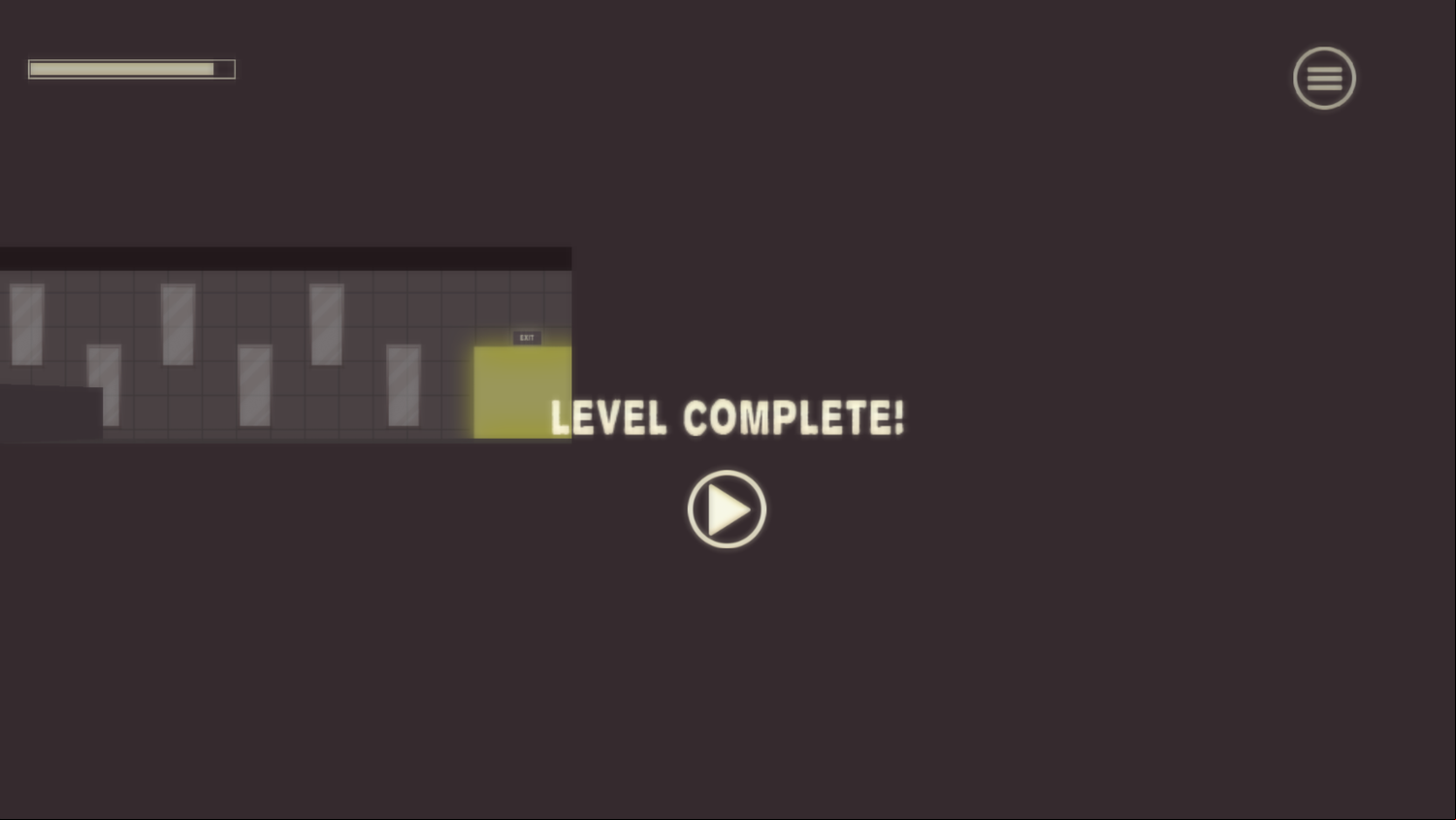 Stick Hit 3D Game Level Complete Screenshot.