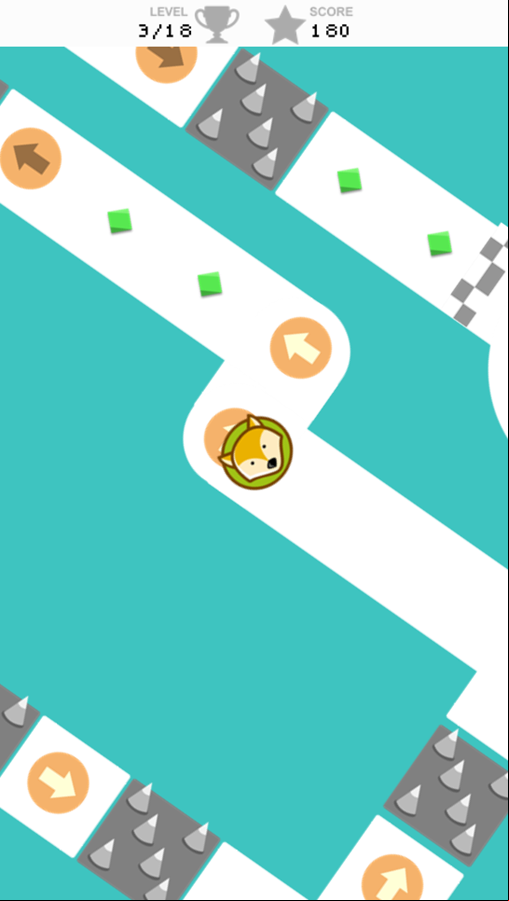 Tap Touch Run Game Next Level Screenshot.