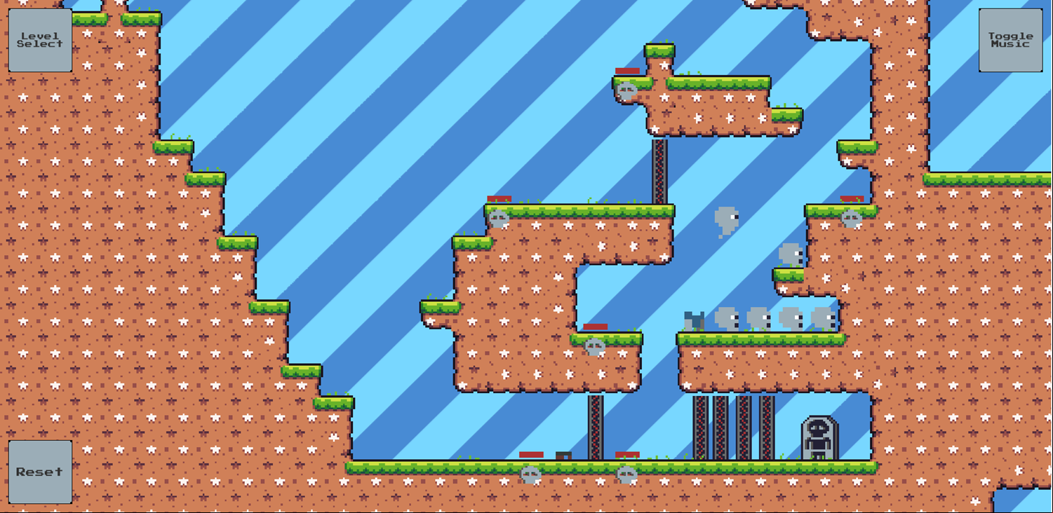 There's No Problem Game Final Level Screenshot.
