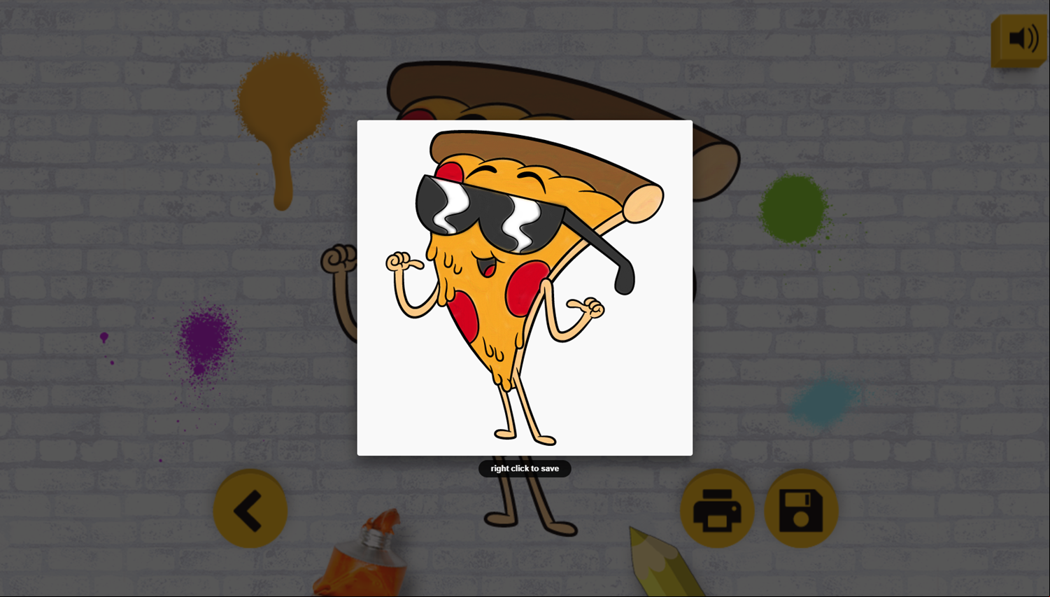 Uncle Grandpa Color In Game Final Artwork Screenshot.