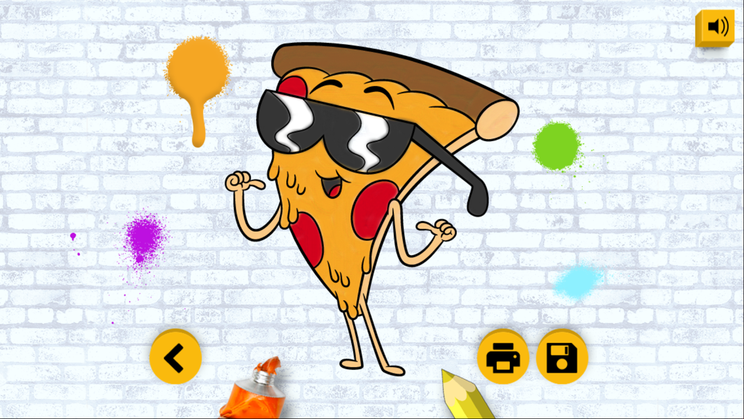 Uncle Grandpa Color In Game Save Image Screenshot.