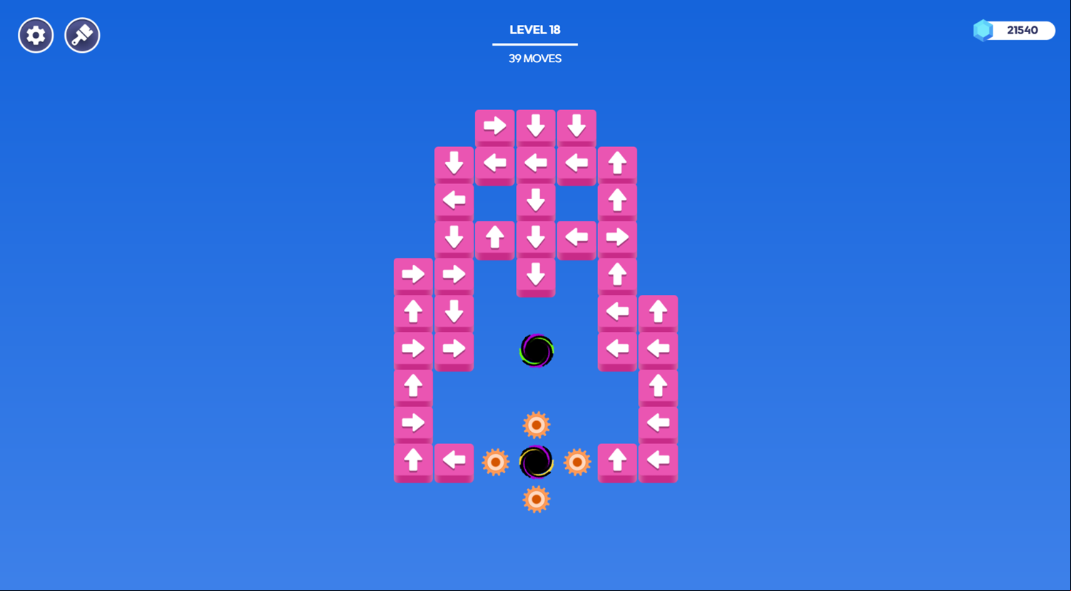 Unpuzzle Master Game Level Challenge Screenshot.